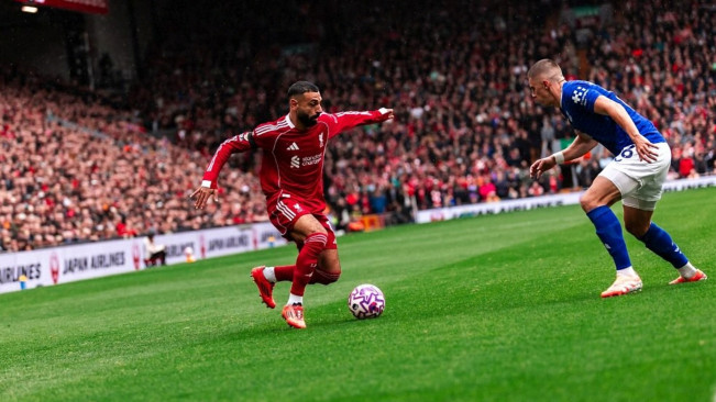 Striker Liverpool Mo Salah. [Instagram Mo Salah]